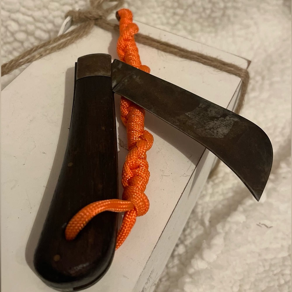 KA-BAR Vintage Single Blade 1960s Hawk bill Knife